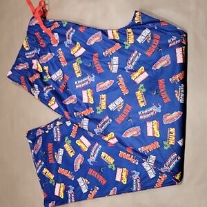 Marvel Comics Character Name Size L Lounge Sleep Pajama Pants, NEW with Tag